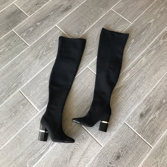 Marc Fisher LTD Peter Over-The-Knee Boots Size 6.5 - Picture 3 of 8